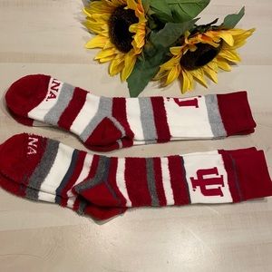 Indiana University Boot Socks - 2 pairs